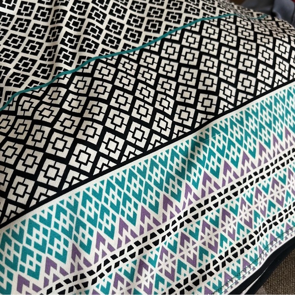 Studio M Maxi Dress Geo Pattern Sleeveless Size Medium - Picture 8 of 8